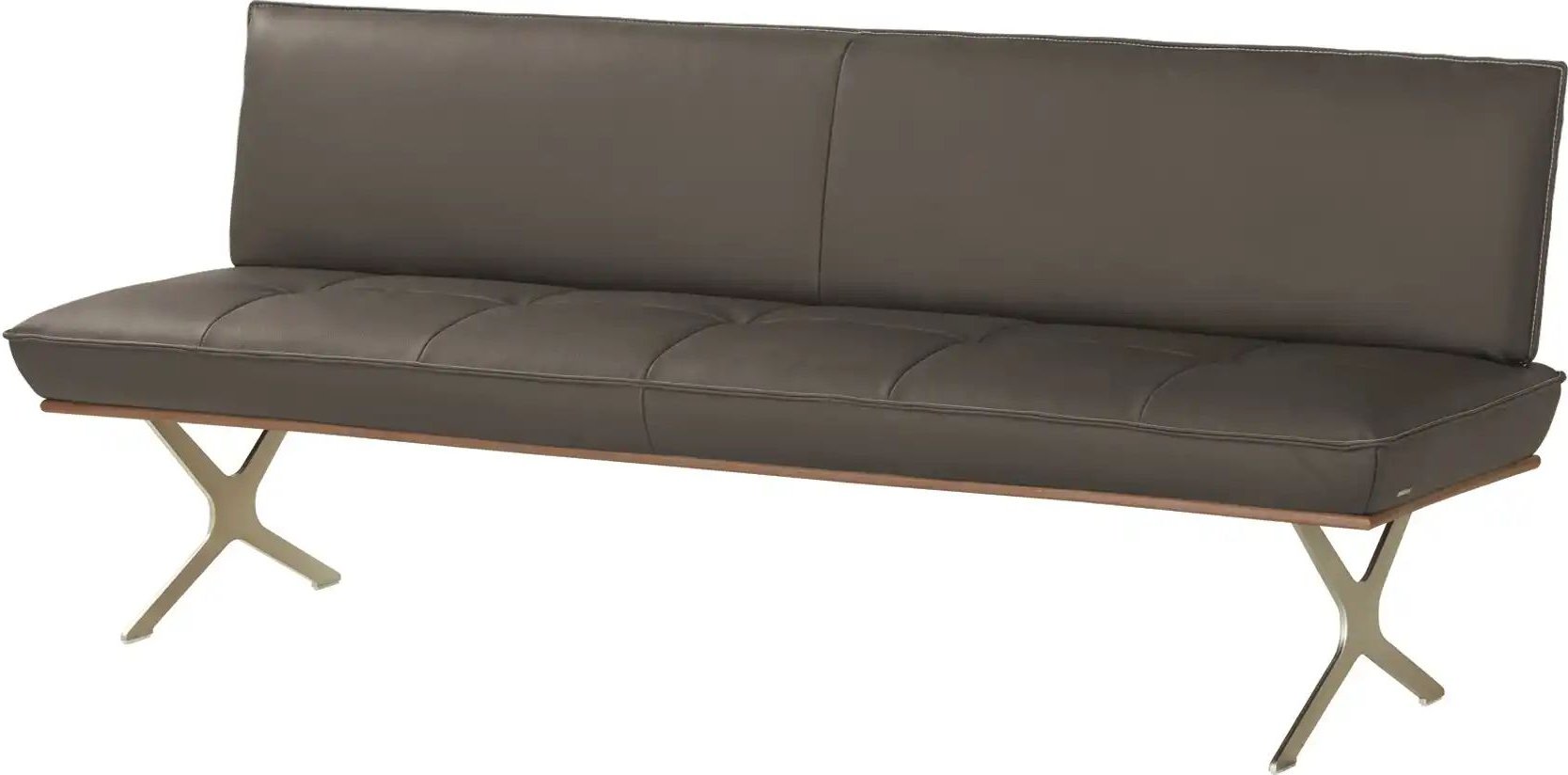 KOINOR Sitzbank Leder Dining System 1 ¦ braun ¦ Maße (cm): B: 194 H: 88 T: 66.0 Bänke > Einzelbänke - Höffner