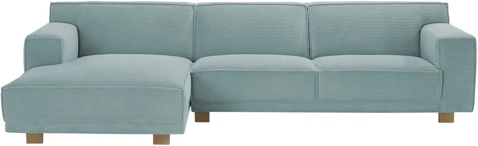 SOHO Ecksofa Trenisha ¦ blau ¦ Maße (cm): B: 301 H: 74 T: 160.0 Polstermöbel > Sofas > 3-Sitzer - Höffner