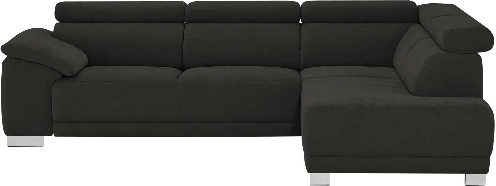 Ecksofa  Chocolo ¦ schwarz ¦ Maße (cm): B: 270 H: 76 T: 205.0 Polstermöbel > Sofas > Ecksofas - Höffner