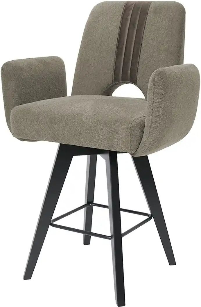 Gray & Jones Tresensessel Black Coast One ¦ braun ¦ Maße (cm): B: 67 H: 109,5 T: 60.0 Polstermöbel > Hocker > Barhocker...