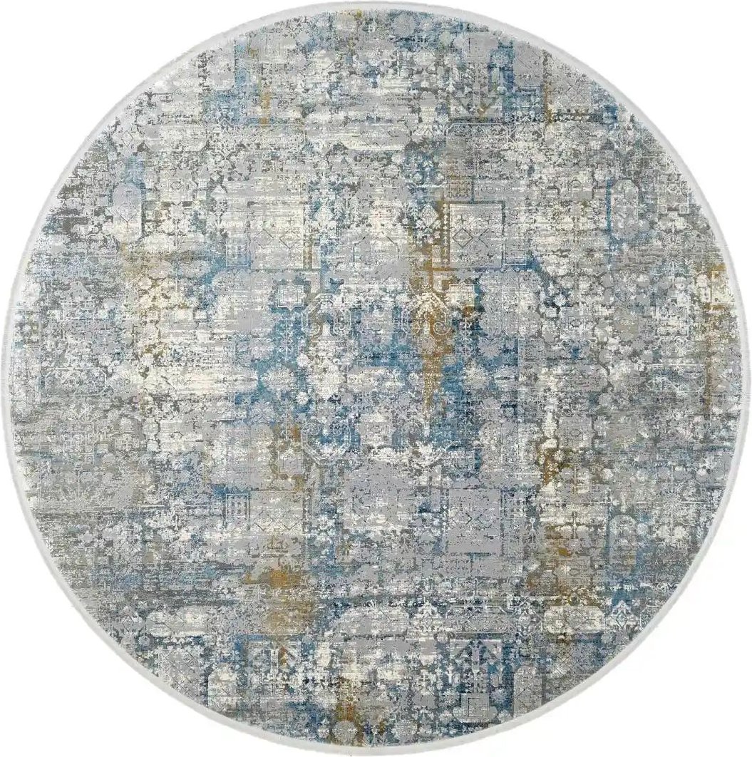 Musterring Teppich ¦ grau ¦ Viskose,Synthetische Fasern Ø: 240 Teppiche > Wohnteppiche - Höffner