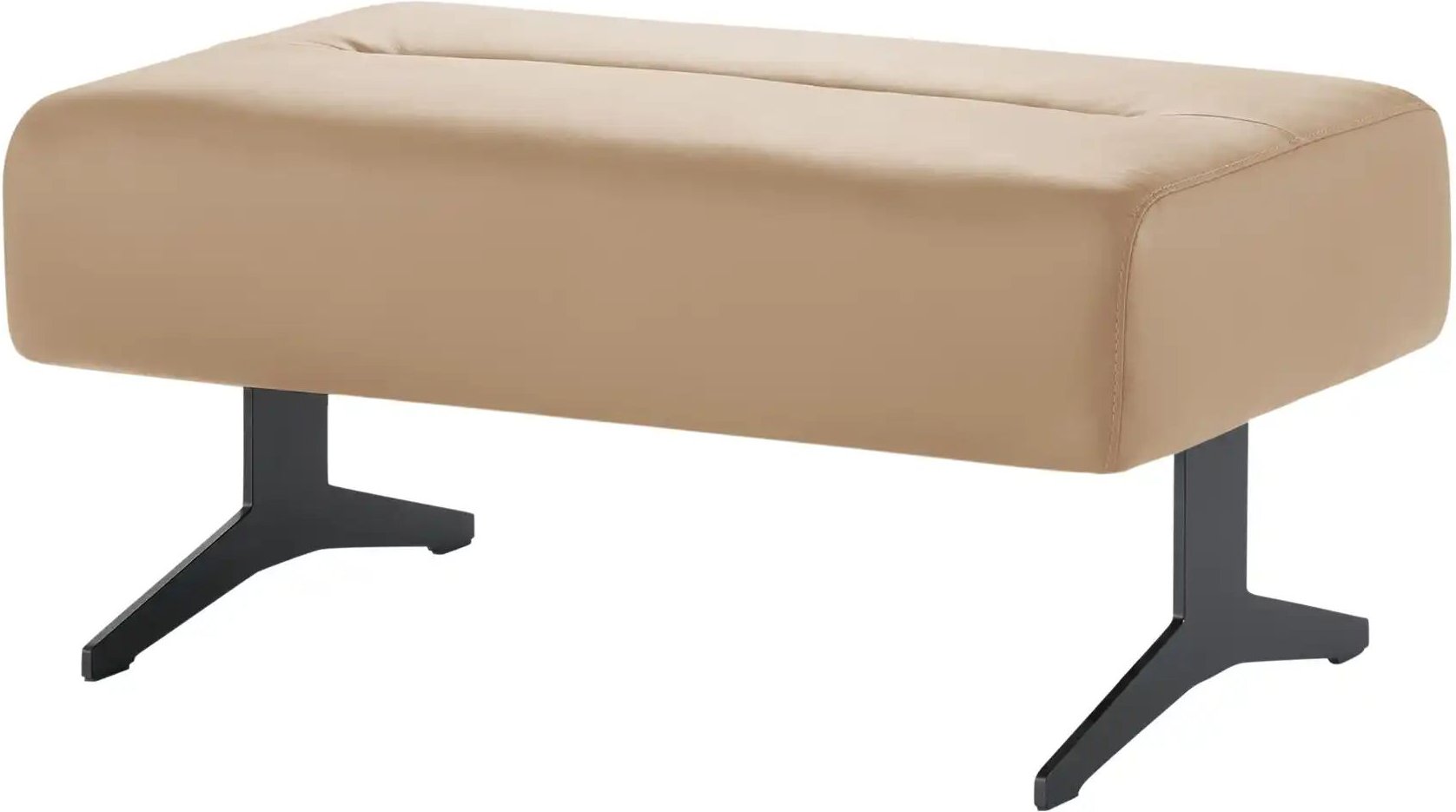 Stressless Hocker aus Leder Stella ¦ beige ¦ Maße (cm): B: 90 H: 44 T: 57.0 Polstermöbel > Hocker - Höffner
