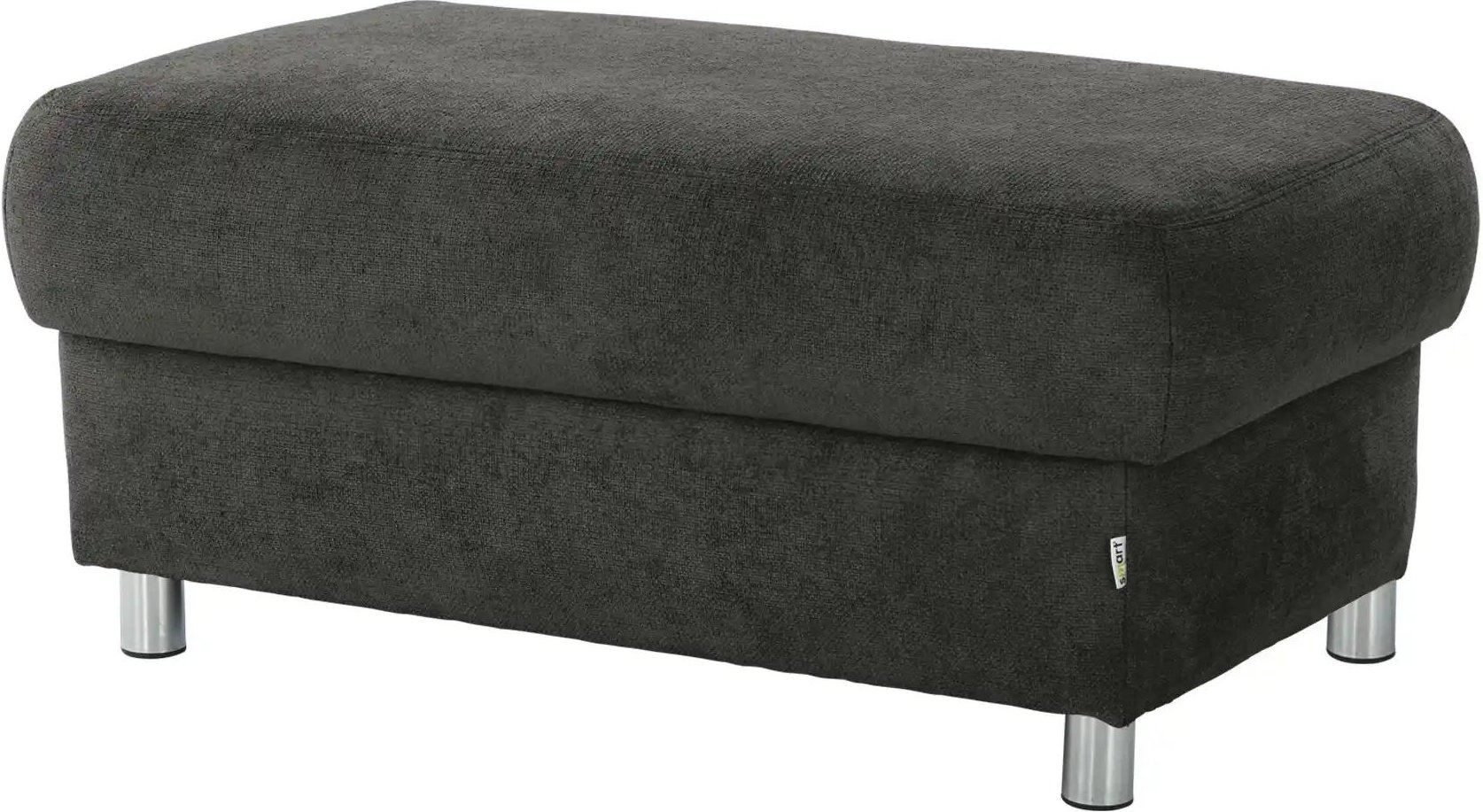 smart Hocker Valencia ¦ grau ¦ Maße (cm): B: 100 H: 45 T: 60.0 Polstermöbel > Hocker - Höffner