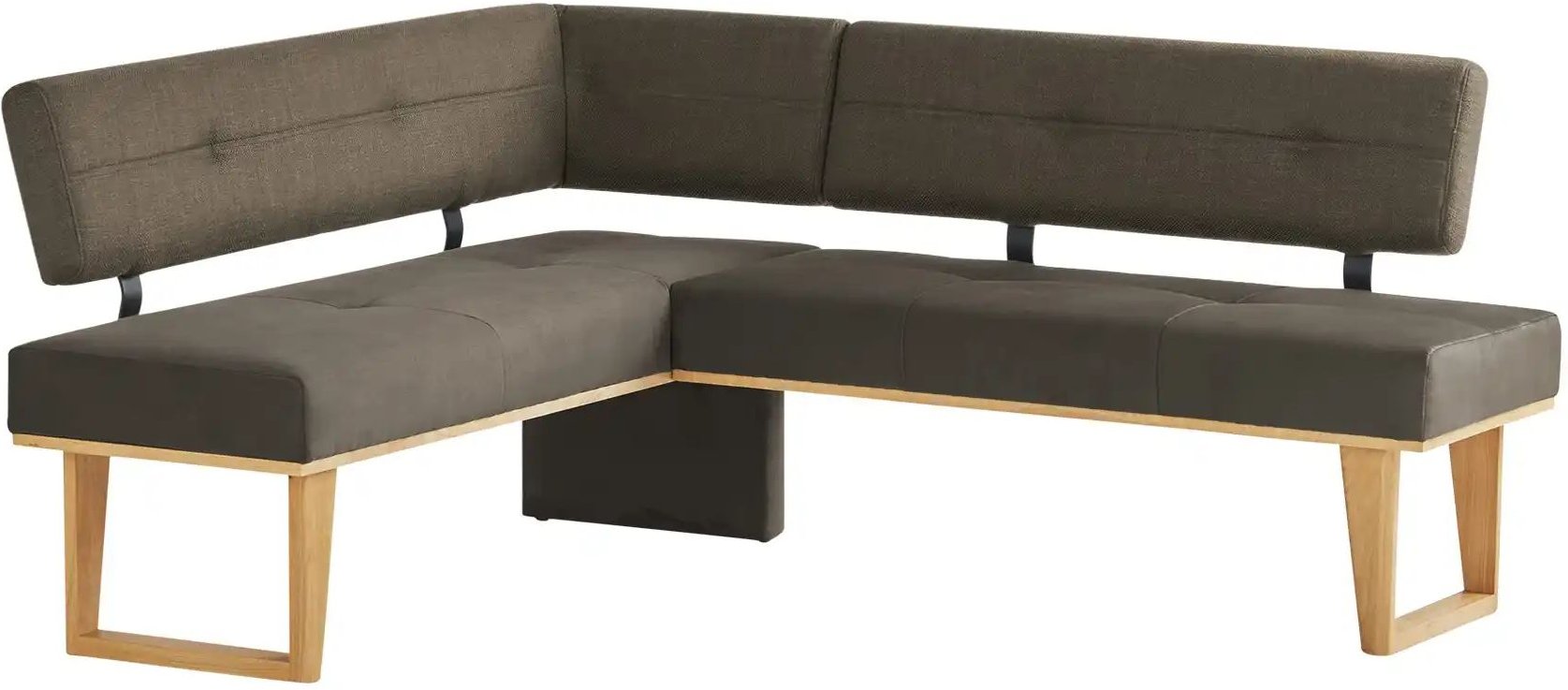 Woodford Eckbank massiv Scala ¦ braun ¦ Maße (cm): H: 85 Bänke > Eckbänke - Höffner