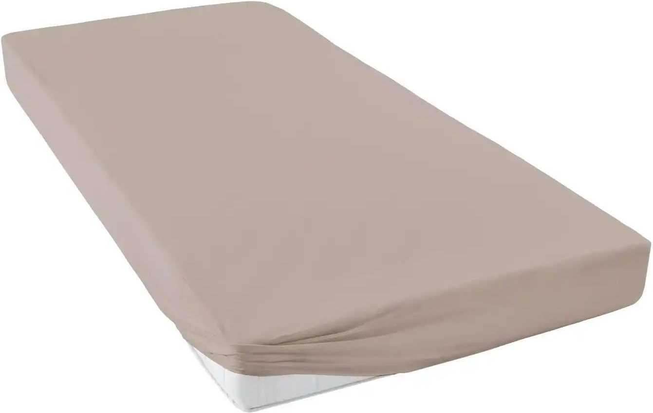 Spannbetttuch ¦ beige ¦ Maße (cm): B: 140 H: 50 Bettwaren > Bettlaken - Höffner