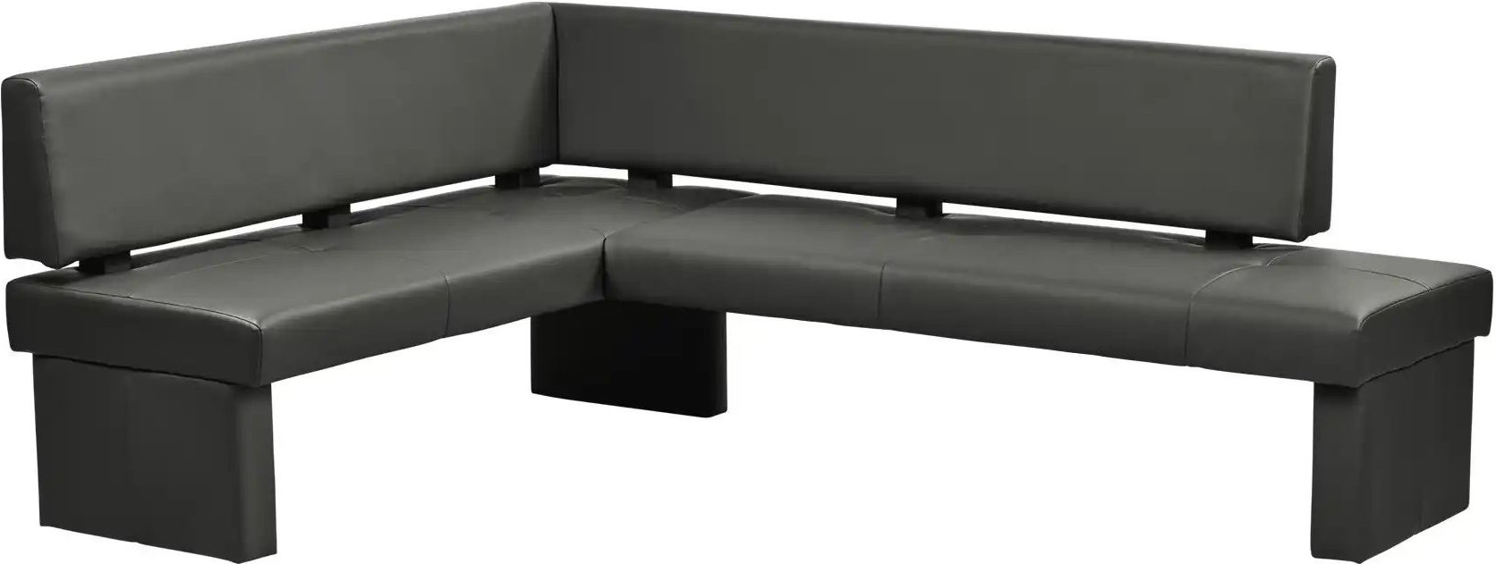 Woodford Eckbank Kunstleder Seta ¦ grau ¦ Maße (cm): H: 86 Bänke > Eckbänke - Höffner