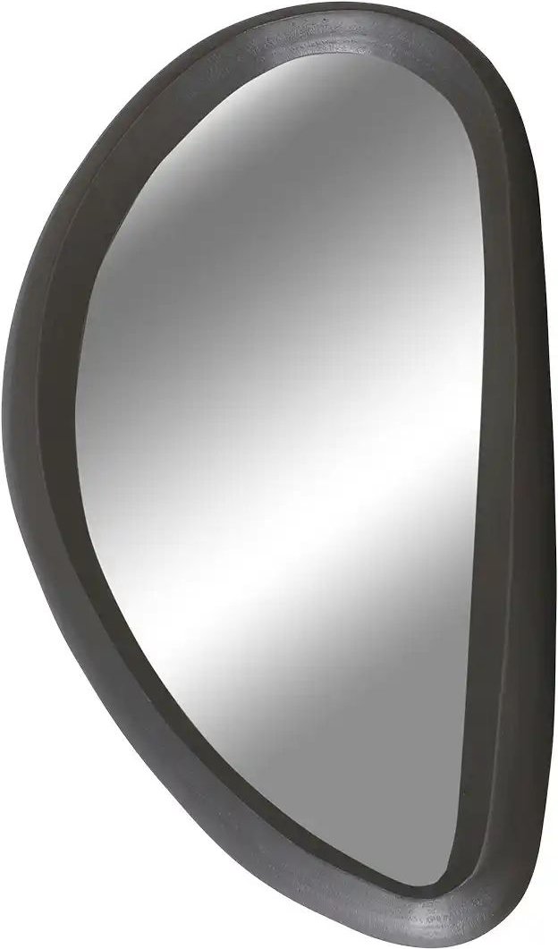 Spiegel 42 x 70 cm Crazy ¦ grau ¦ Glas,Aluminium,Holzwerkstoff ¦ Maße (cm): B: 42 H: 70 T: 5.0 Garderoben & Kleiderstang...