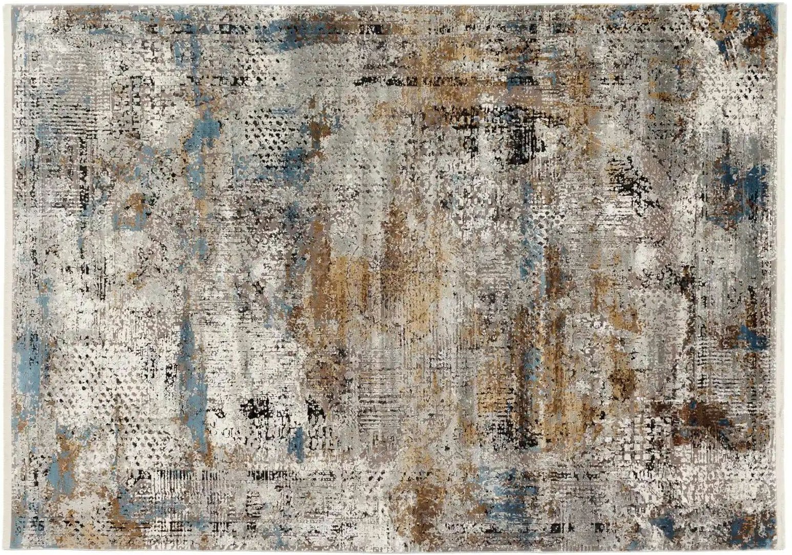 Teppich ¦ grau ¦ Viskose ¦ Maße (cm): B: 80 H: 0,8 Teppiche > Wohnteppiche - Höffner