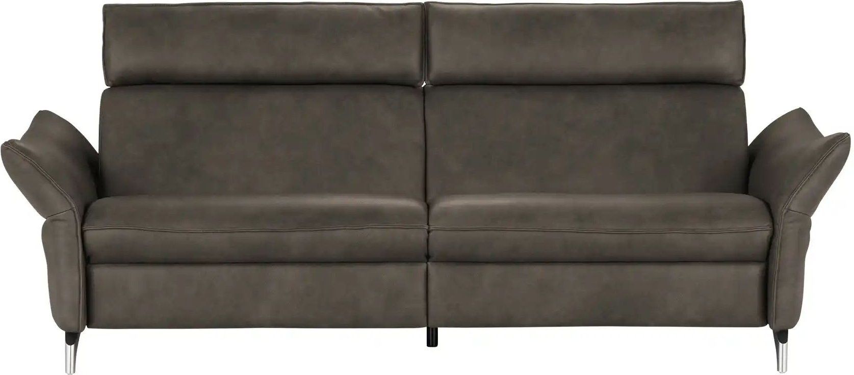 himolla Einzelsofa aus Echtleder 1926 ¦ braun ¦ Maße (cm): B: 224 H: 94 T: 95.0 Polstermöbel > Sofas > 3-Sitzer - Höffne...