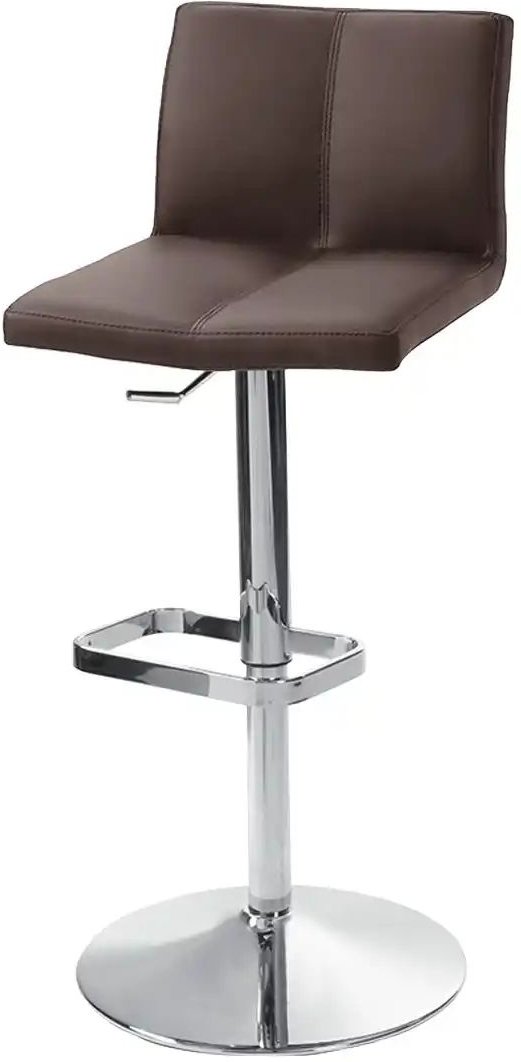 Barhocker Leder MyTina ¦ braun ¦ Maße (cm): B: 44 T: 38.0 Polstermöbel > Hocker > Barhocker - Höffner