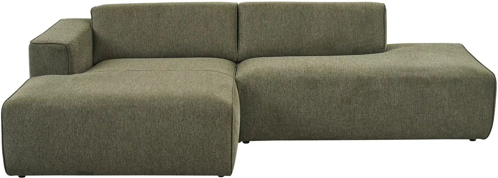 SOHO Ecksofa Enleen ¦ grün ¦ Maße (cm): B: 257 H: 71 T: 161.0 Polstermöbel > Sofas > Ecksofas - Höffner