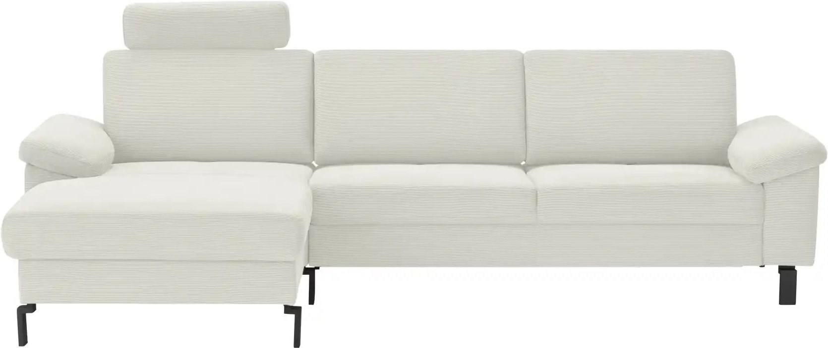 Max Schelling Ecksofa Feincord Maximum Move ¦ weiß ¦ Maße (cm): B: 284 H: 85 T: 185.0 Polstermöbel > Sofas > Ecksofas - ...