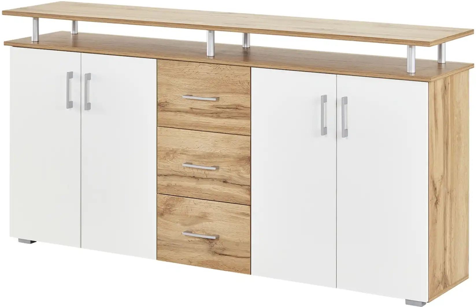 Sideboard Livorno ¦ holzfarben ¦ Maße (cm): B: 178 H: 90 T: 40.0 Kommoden & Sideboards > Sideboards - Höffner