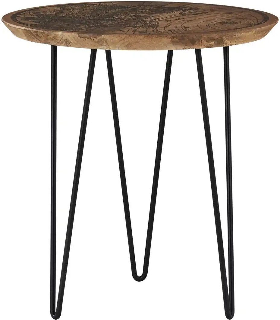 Beistelltisch Piazza ¦ holzfarben ¦ Maße (cm): H: 48 Ø: 46 Tische > Beistelltische > Beistelltische ohne Rollen - Höff...