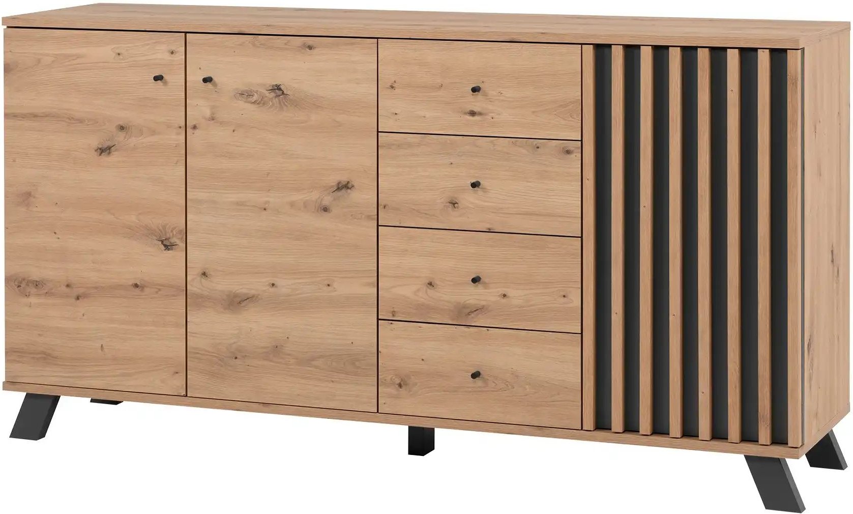 Sideboard Harmony ¦ holzfarben ¦ Maße (cm): B: 160 H: 85 T: 40.0 Kommoden & Sideboards > Sideboards - Höffner