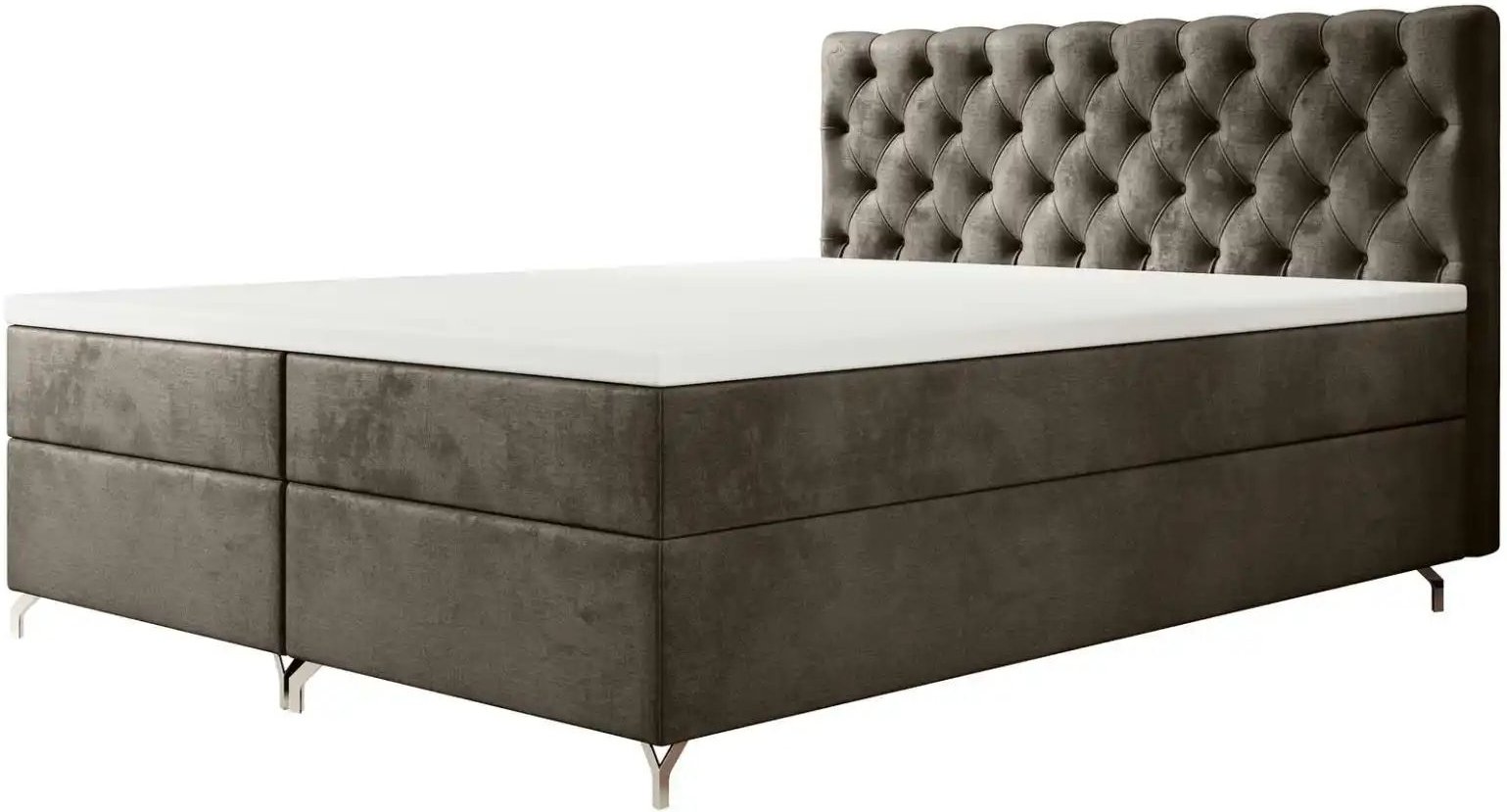 Boxbett mit Stauraum Chester ¦ braun ¦ Maße (cm): B: 180 H: 111 Betten > Komfortbetten - Höffner