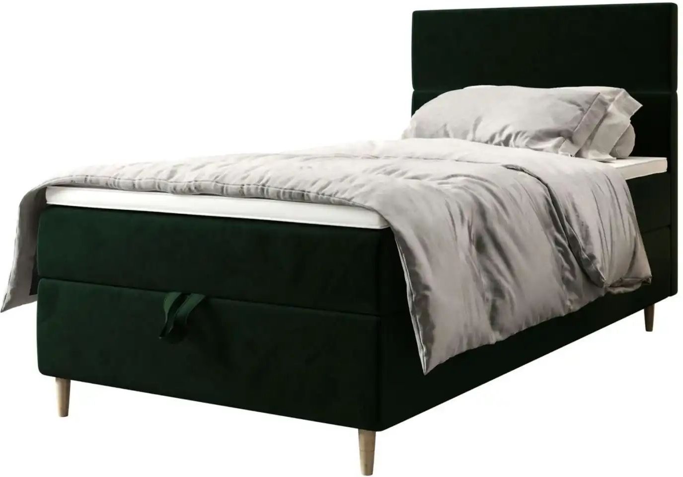 Thumbnail - Boxbett mit Stauraum Flo ¦ grün ¦ Maße (cm): B: 120 H: 114 Betten > Komfortbetten - Höffner