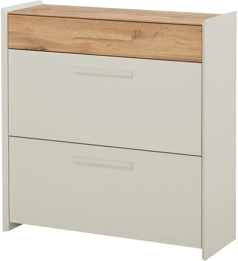 Wohnwert Schuhschrank Azzura ¦ creme ¦ Maße (cm): B: 97 H: 100 T: 35.0 Garderoben & Kleiderstangen > Garderoben Schuhsc...