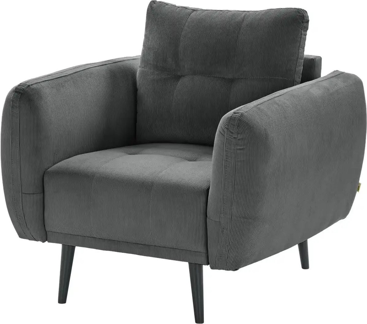 smart Sessel Tori ¦ grau ¦ Maße (cm): B: 98 H: 92 T: 89.0 Polstermöbel > Sessel > Polstersessel - Höffner