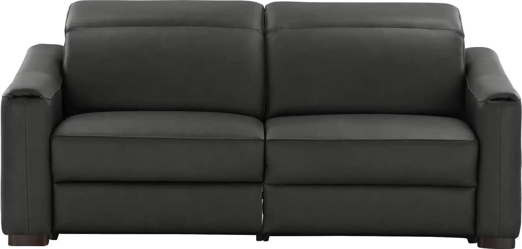 Ravensberger Werkstätten Einzelsofa Echtlederbezug Corby ¦ schwarz ¦ Maße (cm): B: 196 H: 102 T: 107.0 Polstermöbel > So...