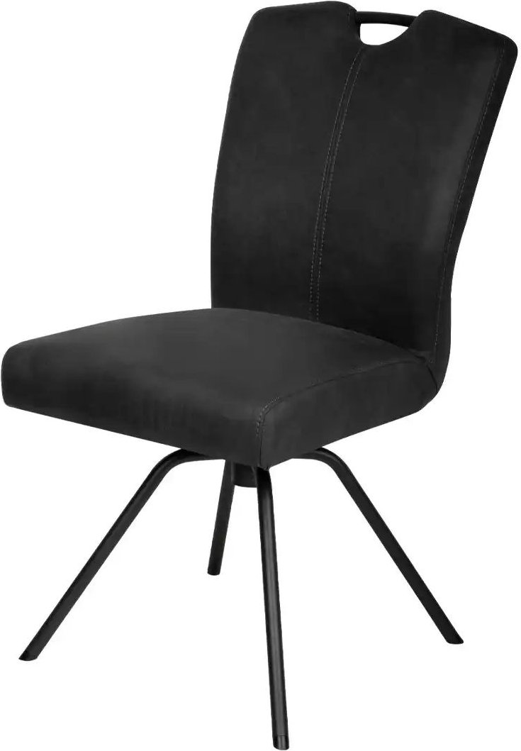 Gray & Jones Esszimmerstuhl Cap Ferrat 2 ¦ schwarz ¦ Maße (cm): B: 45,5 H: 93,5 T: 62.0 Stühle > Küchenstühle > Polster...