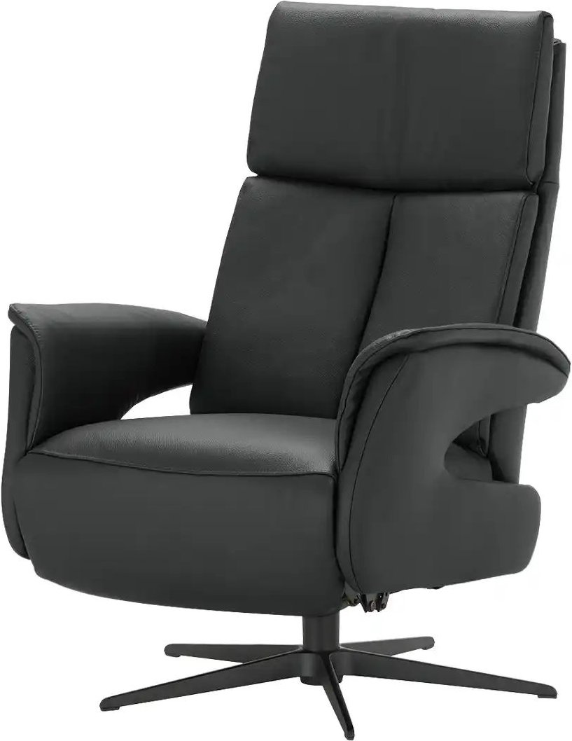 Nils Olsen Relaxsessel aus Leder mit verschiedenen Funktionen Lia ¦ schwarz ¦ Maße (cm): B: 78 H: 106 T: 84.0 Polstermöb...