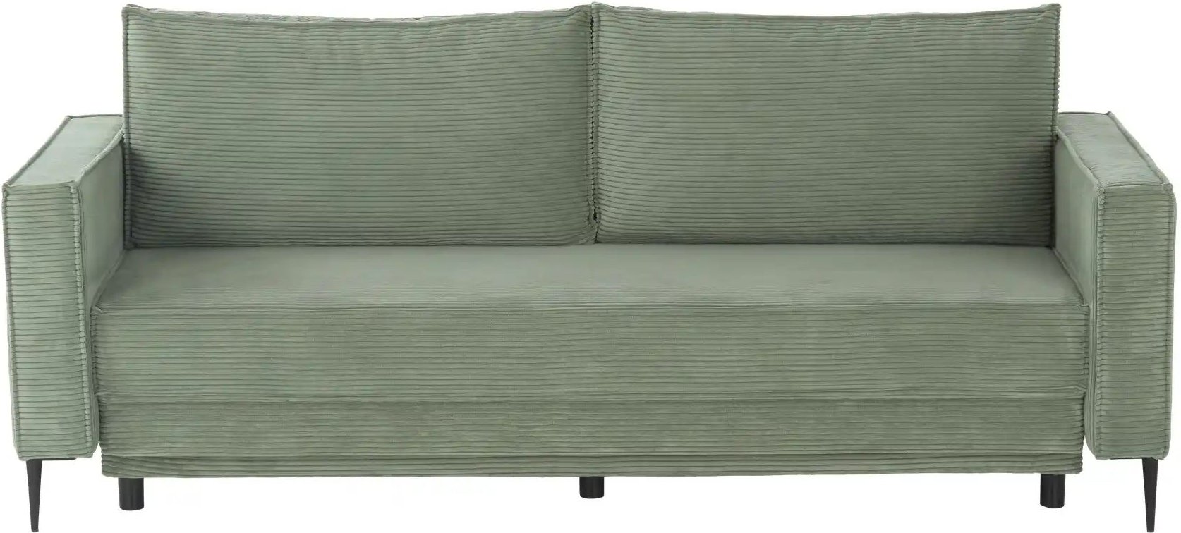 Schlafsofa Teresina ¦ grün ¦ Maße (cm): B: 222 H: 93 T: 98.0 Polstermöbel > Sofas > 2-Sitzer - Höffner