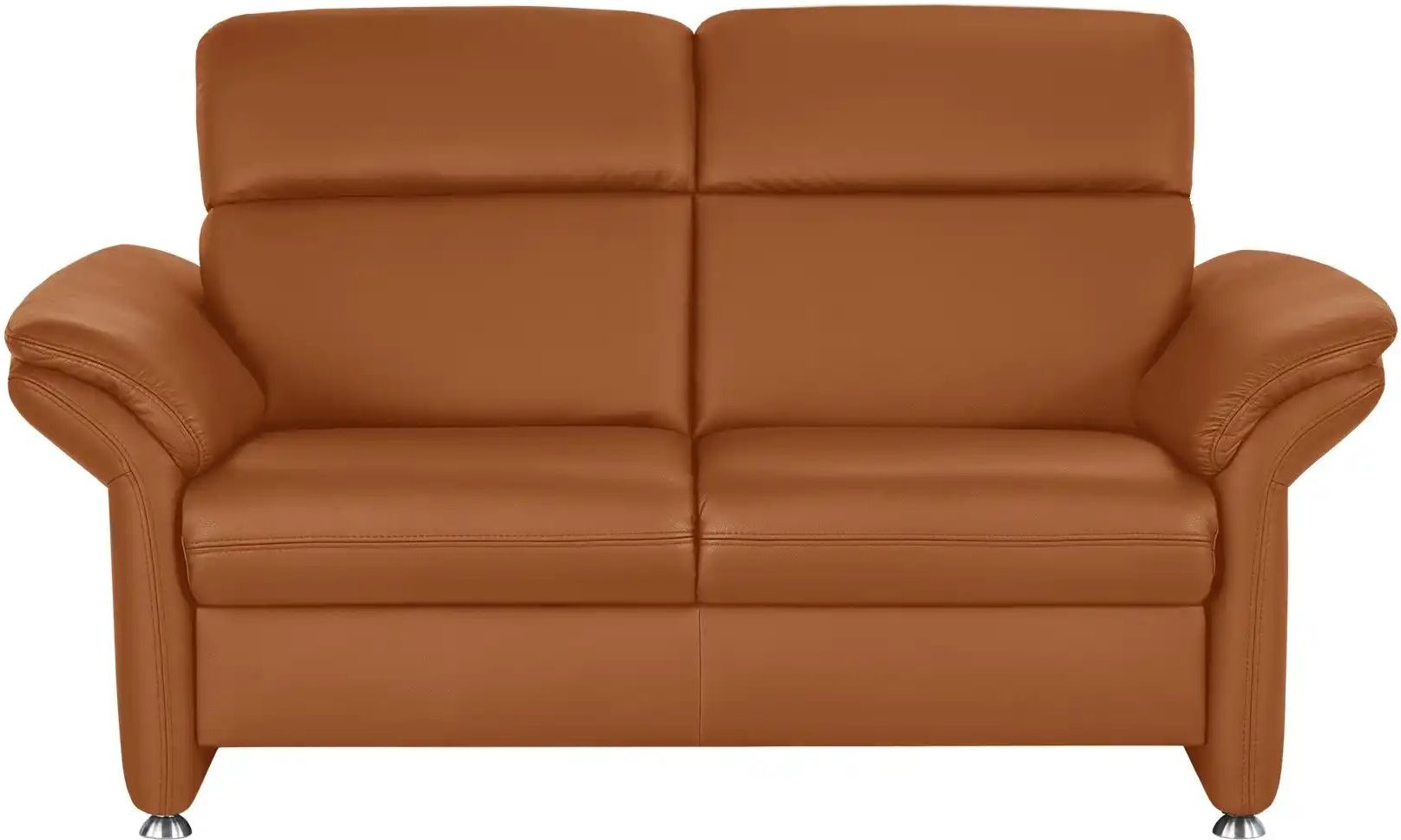 meinSofa Einzelsofa Leder Manon ¦ orange ¦ Maße (cm): B: 170 H: 94 T: 92.0 Polstermöbel > Sofas > 2-Sitzer - Höffner