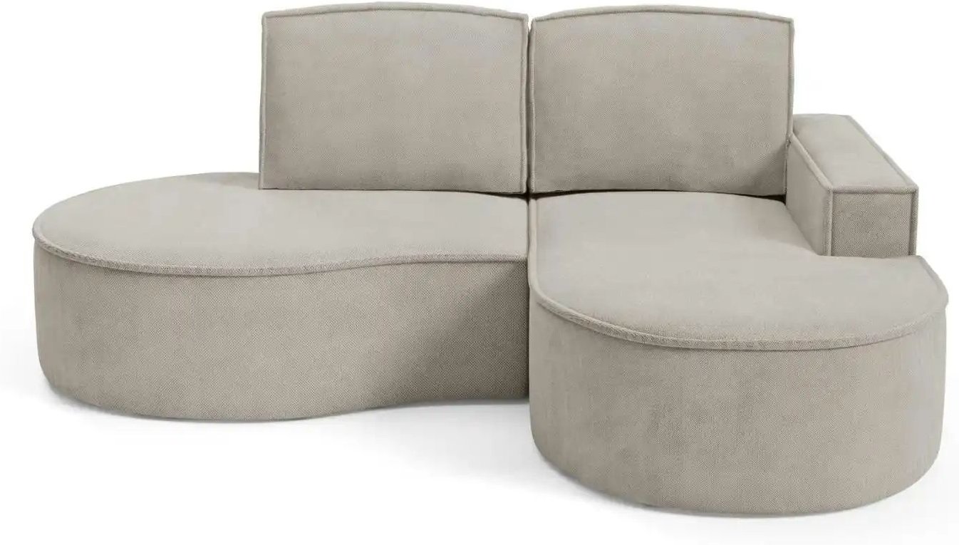 Ecksofa Flow ¦ beige ¦ Maße (cm): B: 210 H: 88 Polstermöbel > Sofas > Ecksofas - Höffner