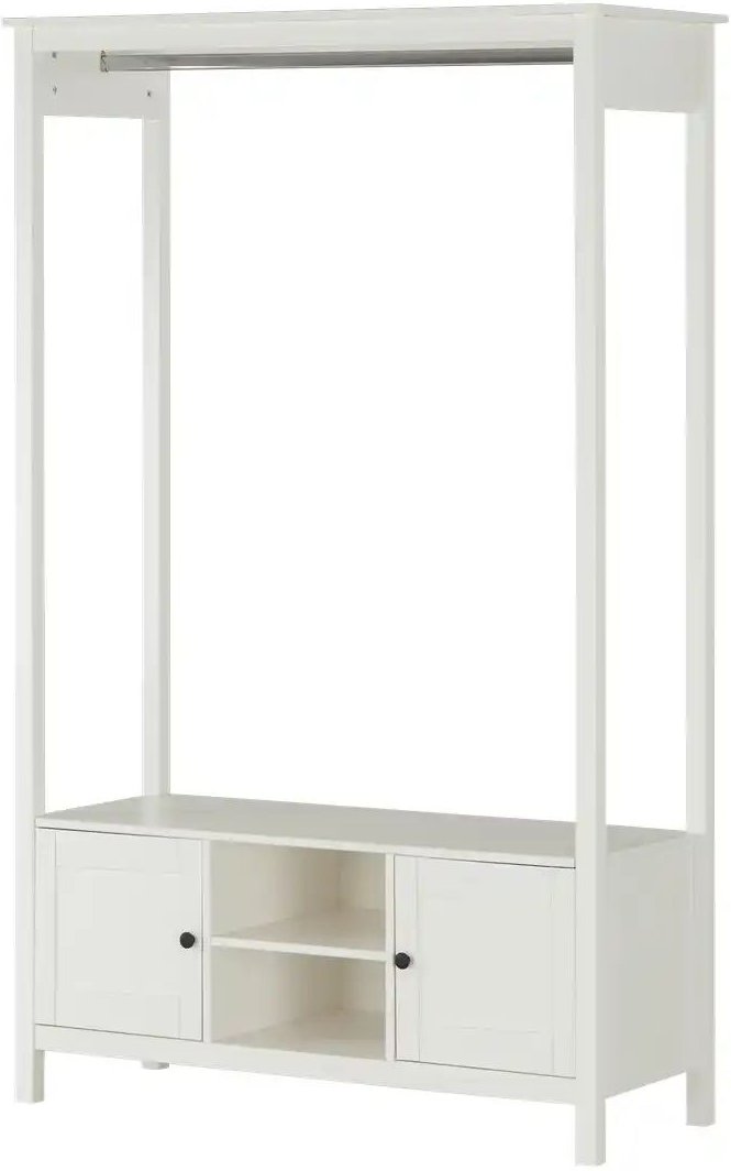 Thumbnail - Garderobe Landliv ¦ weiß ¦ Maße (cm): B: 122 H: 197 T: 50.0 Garderoben & Kleiderstangen > Garderoben - Höffner