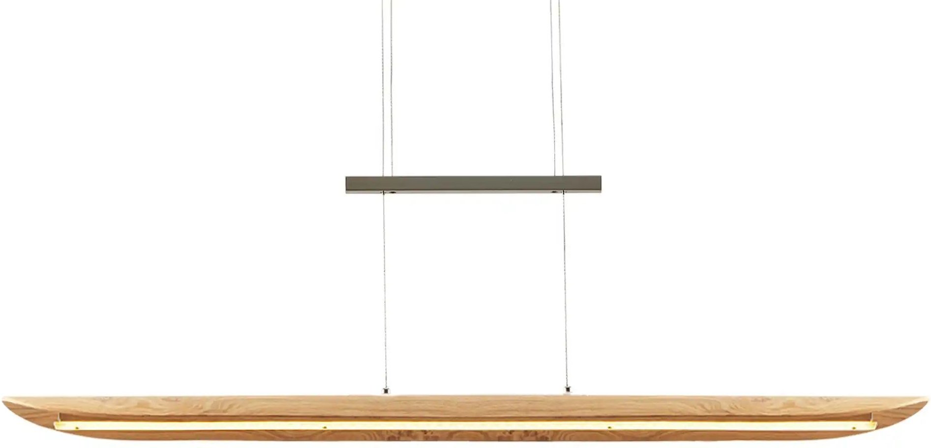 LED-Pendelleuchte 1-flammig Asteiche ¦ holzfarben ¦ Maße (cm): B: 9 T: 9.0 Lampen & Leuchten > LED-Leuchten > LED-Pe...