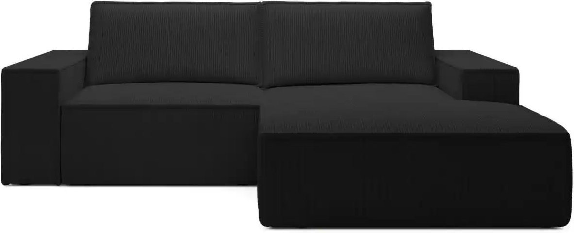 Selsey Ecksofa Farese Mini ¦ schwarz ¦ Maße (cm): B: 240 H: 85 Polstermöbel > Sofas > 3-Sitzer - Höffner