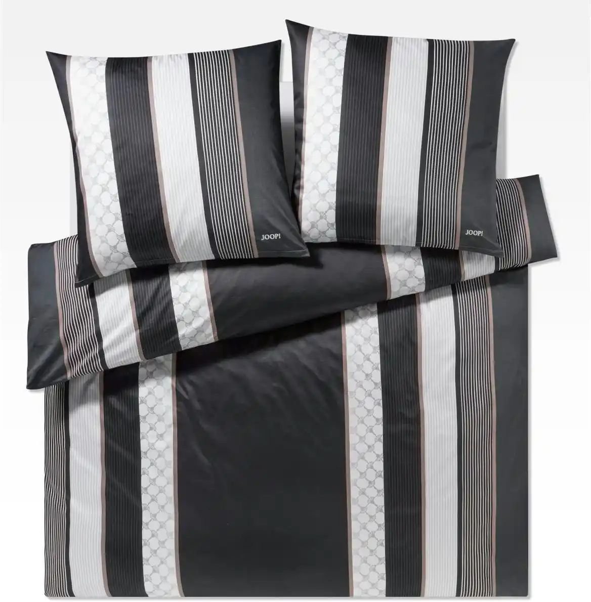 JOOP! Bettwäsche 3er-Set ¦ holzfarben ¦ Maße (cm): B: 200 H: 1 Bettwaren > Bettwäsche > Bettwäsche ganzjährig - Höffne...