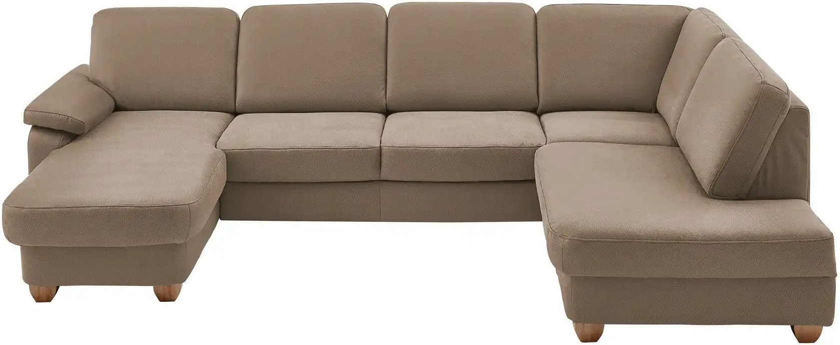 Thumbnail - meinSofa Wohnlandschaft aus Kunstleder Oliver ¦ braun ¦ Maße (cm): B: 300 H: 85 T: 202.0 Polstermöbel > Sofas > Schlafs...