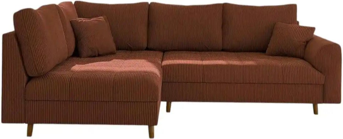 S-STYLE Ecksofa Maya ¦ rot ¦ Maße (cm): B: 231 H: 81 Polstermöbel > Sofas > Ecksofas - Höffner