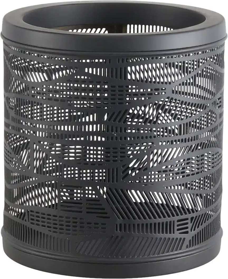 HOME STORY Windlicht ¦ schwarz ¦ Eisen ¦ Maße (cm): H: 16,5 Ø: 15.5 Accessoires > Kerzen & Kerzenständer - Höffner