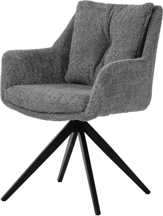 Armlehnstuhl ¦ grau ¦ Maße (cm): B: 65,5 H: 84,5 Stühle > Polsterstühle - Höffner