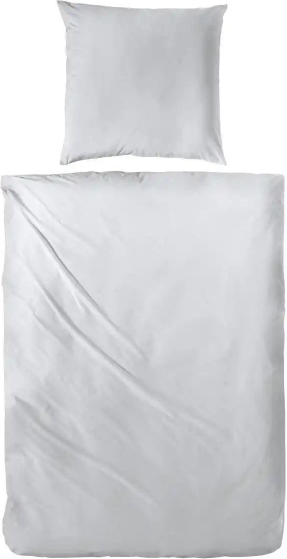 Mako-Satin Bettwäsche-Set ¦ grau ¦ Maße (cm): B: 200 H: 1 Bettwaren > Bettwäsche > Bettwäsche ganzjährig - Höffner