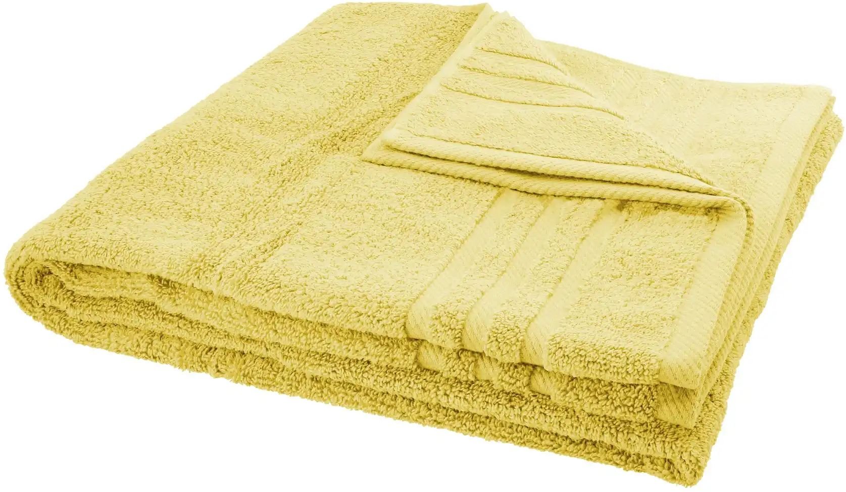 como Duschtuch Soft Cotton ¦ gelb ¦ Maße (cm): B: 70 Badtextilien > Handtücher & Badetücher > Handtücher - Höffner