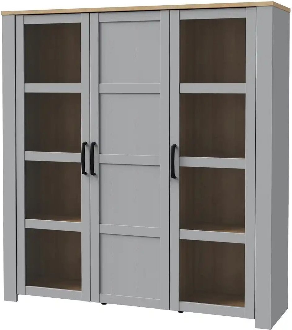 Highboard Toneo ¦ weiß ¦ Maße (cm): B: 151 H: 160 T: 42.0 Kommoden & Sideboards > Highboards - Höffner