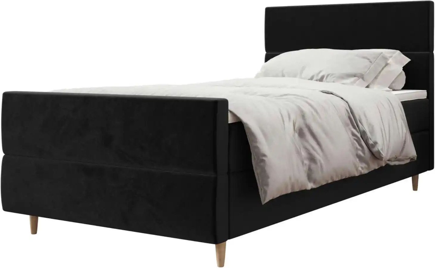 Thumbnail - Boxbett mit Stauraum Flo Plus ¦ schwarz ¦ Maße (cm): B: 120 H: 114 Betten > Komfortbetten - Höffner