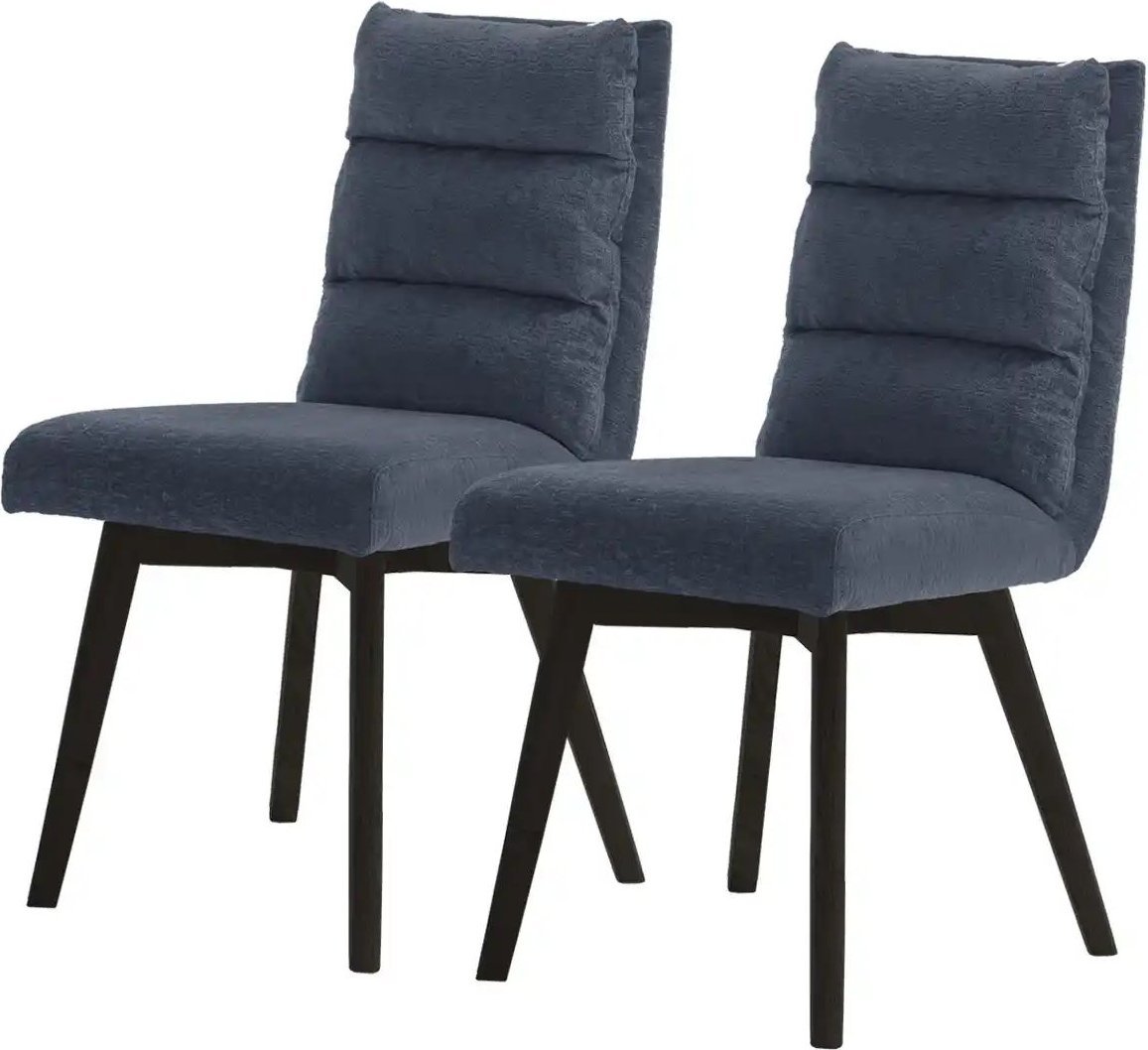 Woodford Esszimmerstuhl im 2er Set Kalama ¦ blau ¦ Maße (cm): B: 49 H: 91 T: 43.0 Stühle > Küchenstühle > Polster Küchen...