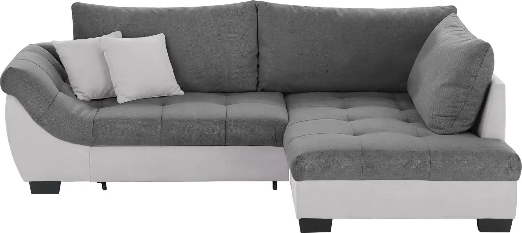 Thumbnail - bobb Ecksofa Krissy ¦ grau ¦ Maße (cm): B: 251 H: 88 T: 190.0 Polstermöbel > Sofas > Ecksofas - Höffner