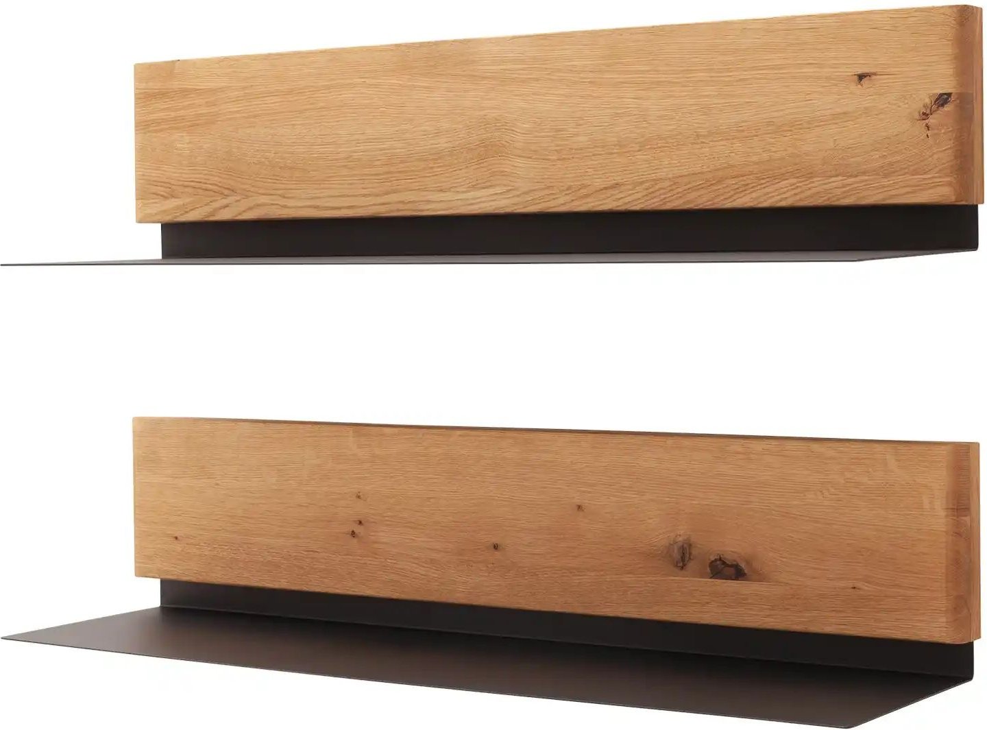 Woodford Wandboard 2er Set Rosiro ¦ holzfarben ¦ Maße (cm): B: 90 H: 20 T: 22.0 Regale > Regalsets - Höffner