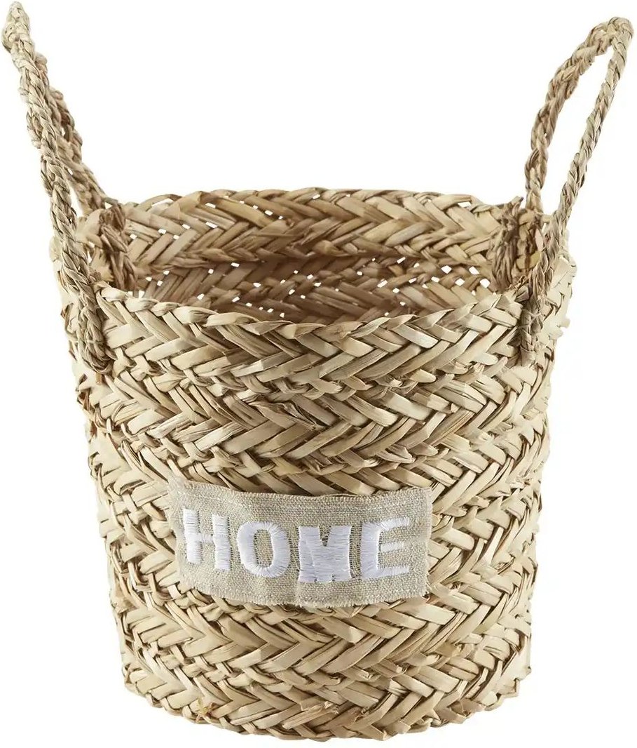 HOME STORY Aufbewahrungskorb Home ¦ beige ¦ Maße (cm): H: 20 Ø: 22 Aufbewahrung > Körbe - Höffner