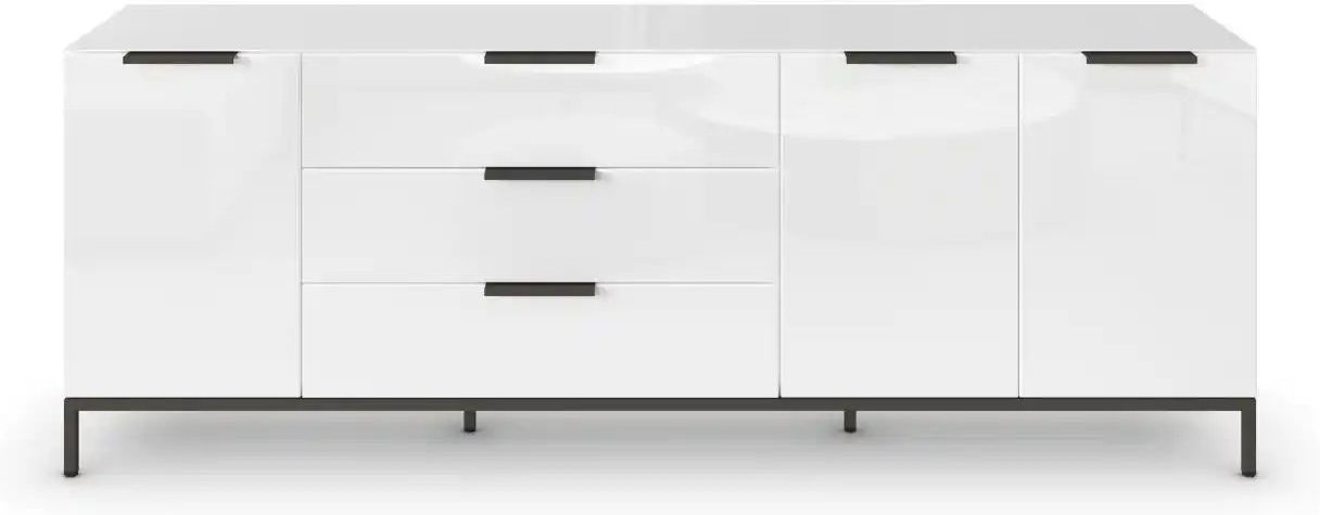 Sideboard Frome ¦ weiß ¦ Maße (cm): B: 199 H: 72 Kommoden & Sideboards > Sideboards - Höffner