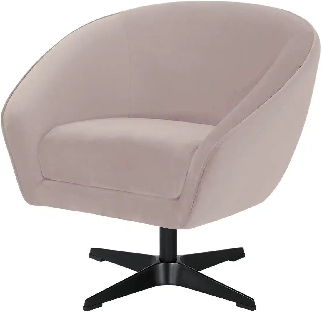 switch Drehsessel Roma Mikrofaser ¦ rosa/pink ¦ Maße (cm): B: 80 H: 75 T: 80.0 Polstermöbel > Sessel > Drehsessel - Höf...