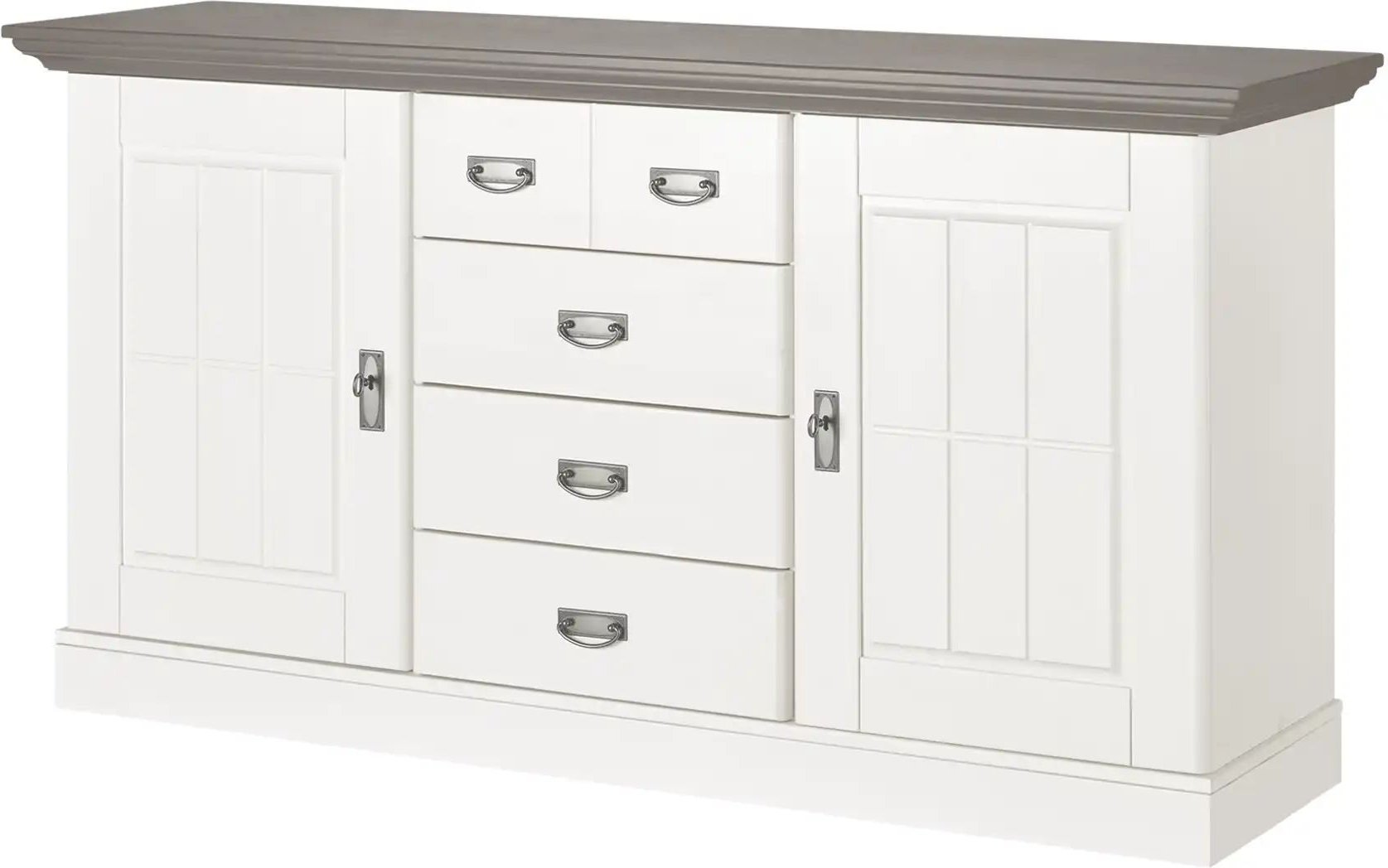 maison bleue Sideboard Florian ¦ weiß ¦ Maße (cm): B: 171,3 H: 90,1 T: 48.0 Schränke > Buffets - Höffner