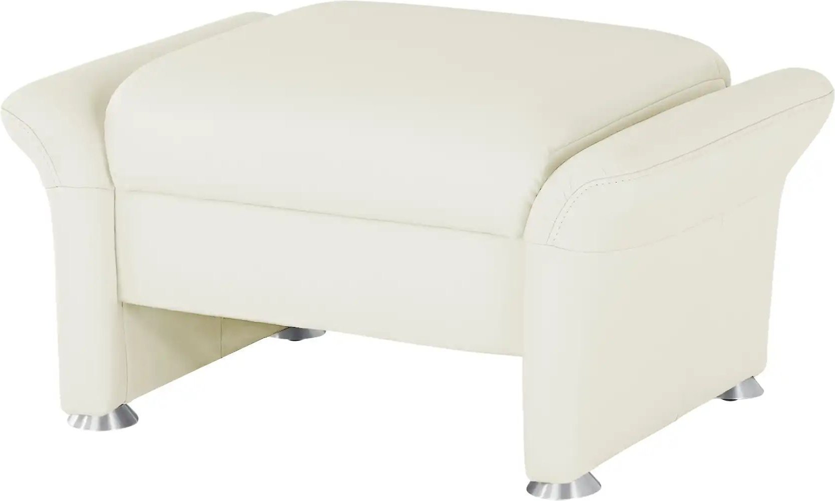 himolla Lederhocker 6001 ¦ creme ¦ Maße (cm): B: 79 H: 43 T: 57.0 Polstermöbel > Hocker - Höffner