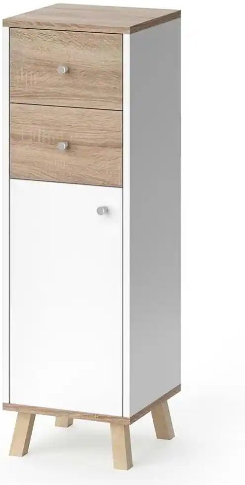 Midischrank ¦ weiß ¦ Maße (cm): B: 30 H: 95 Schränke > Badschränke > Bad-Midischränke - Höffner